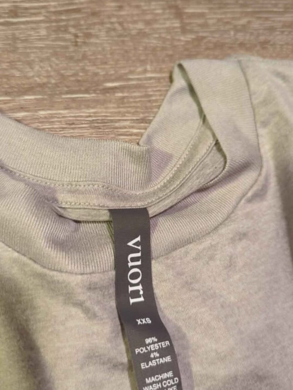 Vuori xxs daydream crew light heather gray new - Picture 2 of 4